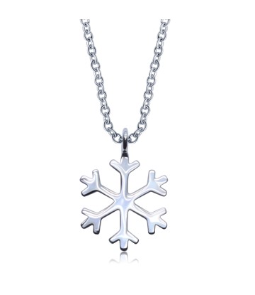 Snowflake Silver Necklace SPE-5620